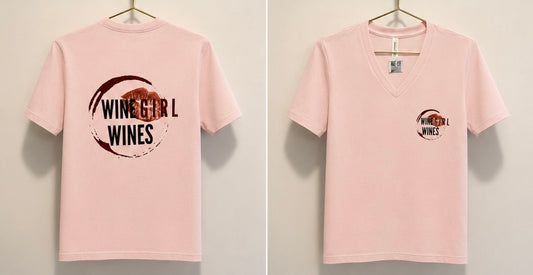 Women Pink V Neck